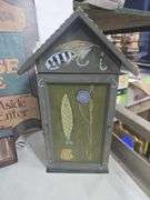 3 Boxes, Picture Frames, Figurines, Table Covers, Cookie Jar, Hot Wheels, Sign,  And Decor