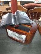 Revolving Oval Photo Box (Missing One Photo Album, Berry Hill Bear and Multi-Purpose Clock Light