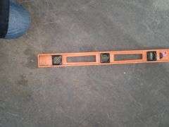 Johnson Level & Tool Company Three Vials For Measuring Level, Plumb, And 45-Degree Angles.