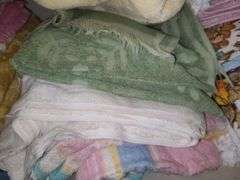 Shelf Of Assorted Towels