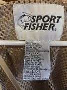 Sports Fisher Fishing Vest Size L/XL
