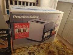 Burger Machine, Iron, Toaster, And Hand Mixer