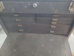 Metal Toolbox And Contents