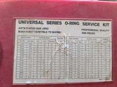 Five Containers of Various Size O-Rings