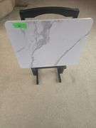 Marble Style Wooden Dining Tray