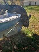 1975 Nordic 16ft Sailboat, with 2HP Johnson Motor, Sails, Ladder and Trailer