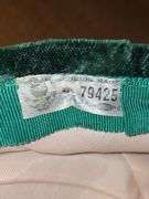 Vintage Green Velvet Women's Hat Union Made