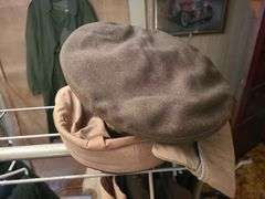 2 Army Uniforms Size 34 L, 2 Shirts Size 14½x32, And 4 Hats (Jackets Have Damage)