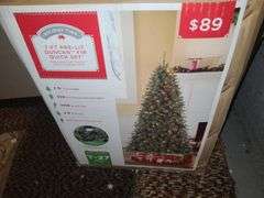 2 Christmas Trees Approx. 7' And 4'