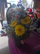 2 Totes Of Various Wall Art, Decor, And More