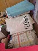 Box Of Vintage Tablecloths