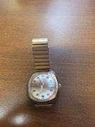 Vintage Waltham 17 Jewels Shock-Resistant Swiss Wristwatch. Works