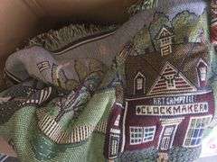 2 Boxes and Bag of Blankets