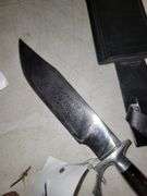 Possibly Mexican Bowie Knife With Sheath