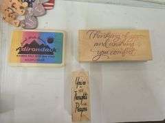 Embroidery Hoops, Stamps, Craft Supplies, Chalk Board