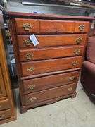 Chest Of Drawers (5 Drawers) Approx 50" T x 37" W x 17" D)