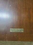 Baker Office Furniture Co Desk with Tip-Out Secretary