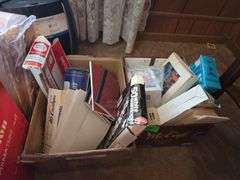 2 Boxes Of Office Supplies