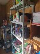 Plastic Shelving Unit (Contents Not Included)
