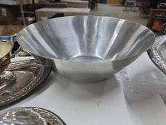 Assorted Silver on Copper and Plated Dunner Service Pieces, 11pcs