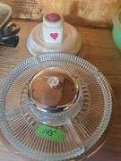 Lazy Susan Serving Platter, Knowles Utility Ware Dish.