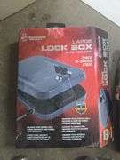 Tote of Ball Hitches, Metal Signs, Holster, Lock Box