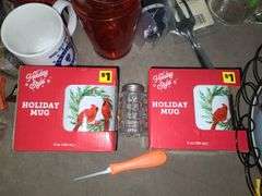 Box Of Cooking Utensils, Bottles, Cups, Ice Trays