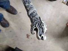 Open-Mouth Dragon Head Pommel Katana