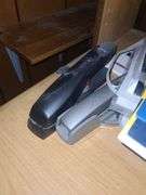 Desk And Contents, Card Stock, Paper, And Lamps (Some Damage)