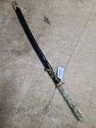 Closed Mouth Dragon Head Pommel Katana