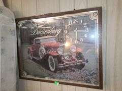 1935 Duesenberg Car Clock