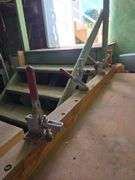 Work Bench W/ 4 Vises Approx 63" x 35" x 40" Tall ( Bench Has To Be Removed From Step