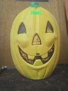 Large Vintage Halloween Blow Mold Pumpkin (No Lights)