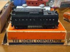 6 Lionel Trains W/ Original Boxes & Multi Control Transformer 1033 90 Watts Boxes Have Some Damage