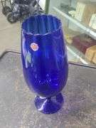 Vintage Italian Empoli Cobalt Glass