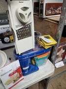 Cooks Essential Electric Mandoline , & Pampered Chef Grater