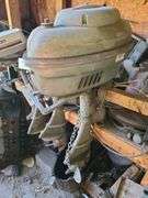 Wizard 10HP Boat Motor and Two Extra Prop Shafts