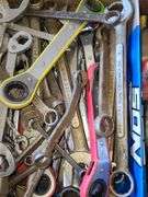 Assorted Wrenches, Various Sizes and Manufacturers