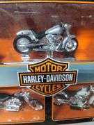 Maisto Harley-Davidson "Special Edition FLSTF Street Stalker" die-cast motorcycle set.