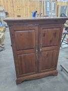 Wooden Entertainment Stand