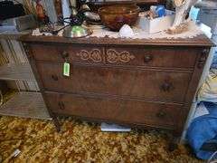 2 Antique Dressers ( Contents Excluded)