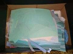 2 Troyer Farms Potato Chip Buckets And Craft Supplies