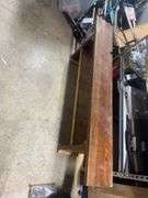 WOODEN BENCH APPROXIMATELY 6’