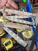 Rulers, L-Squares, Measuring Tapes and Sticks