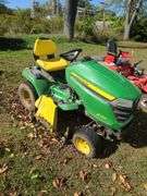 John Deere X390 Riding Lawn Mower, Approx. 48in Deck. Runs, Drives and Cuts