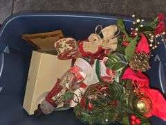 7 Boxes of Christmas Decor