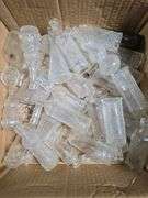 Box of Decorative Glass Bottles