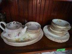 2 Shelves Of Assorted Dishes