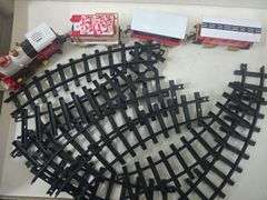 Christmas Train with Track