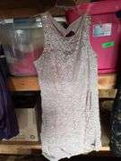 5 Vintage Dresses Approx Size 9,17/18, 18, 15/16